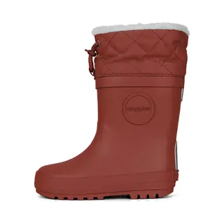 Druppies Winterlaarzen Kinderen - Gevoerde Regenlaarzen - Snowboots - Red Velvet - Maat 26