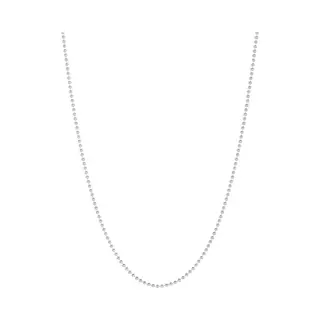 Fako Bijoux® - Bolletjes Ketting - Ball Chain - Rvs - Stainless Steel - 1.5mm - 60cm - Zilverkleurig
