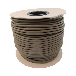 Abc-Led 100 Meter Elastisch Touw - Camo Groen- 8mm - Elastiek Op Rol
