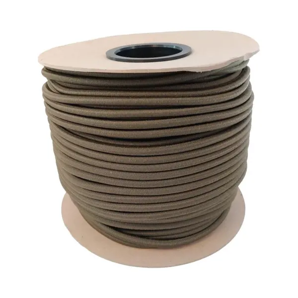 Abc-Led 100 Meter Elastisch Touw - Camo Groen- 8mm - Elastiek Op Rol thumbnail