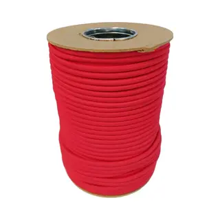 Abc-Led Elastisch Touw - Rood - 8mm - Elastiek Per Meter