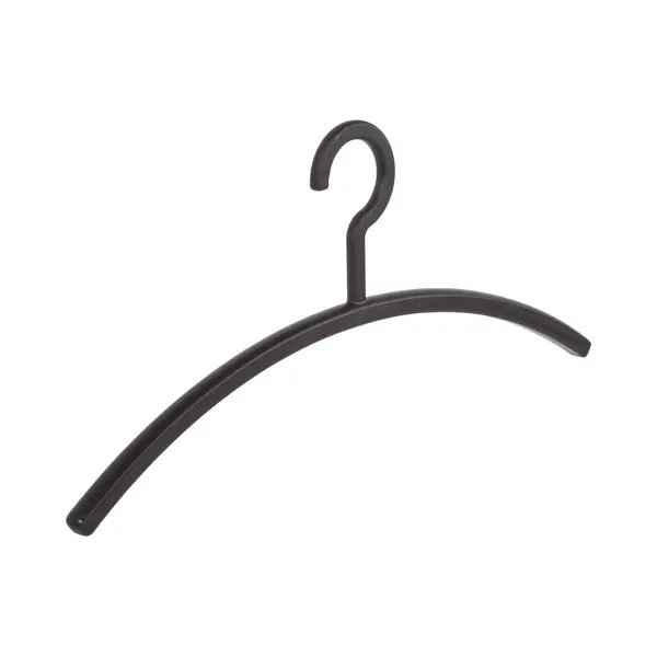 De Kledinghanger Gigant - Garderobehanger - Jassenhanger - Volwassenen - 6351 - 12 Stuks - Primus - Kunststof - Zwart - 45 Cm - Kledinghanger - thumbnail