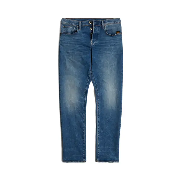 G-Star 3301 Regular Tapered Jeans - Mittelblau - Herren thumbnail