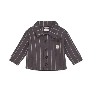 Noppies Gebreid Vest 'Seeley' Antraciet / Wit