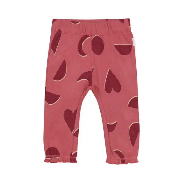 Noppies Broek 'Tallulah' Beige / Pastelrood / Donkerrood thumbnail