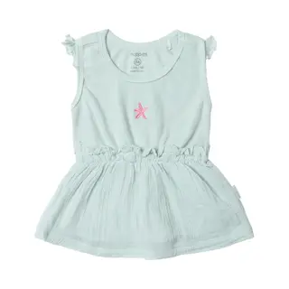 Noppies Girls Dress Cannes Meisjes Jurk - Smoke - Maat 80