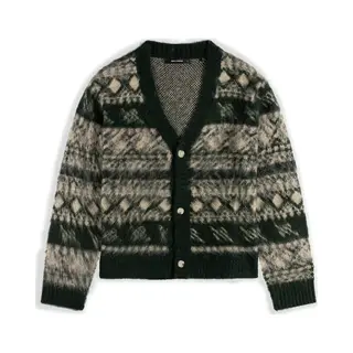 Patterned Cardigan Daily Paper