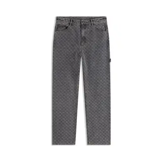 Monogram Pattern Jeans Daily Paper Amba