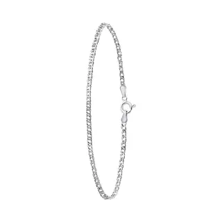 Lucardi Dames Armband Dubbele Gourmetschakel - Echt Zilver - Armband - Cadeau Voor Vrouwen - 19 Cm - Zilverkleurig