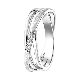 Lucardi Ring Zilver