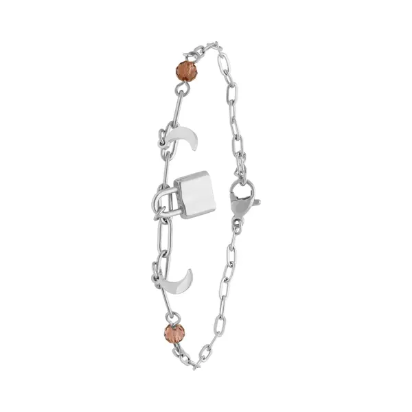 Lucardi Armband Brons / Zilver thumbnail