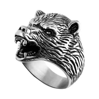 Lucardi Ring 'Urbane Geschichte' Zilver