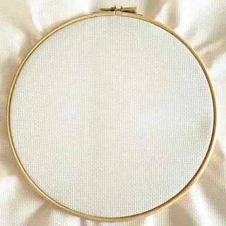 Studio Koekoek 100 X 110 Cm Aida 14 Ecru | 5.4 Kruisjes Per Cm | Hoge Kwaliteit Borduurstof Voor Kruissteken Ecru