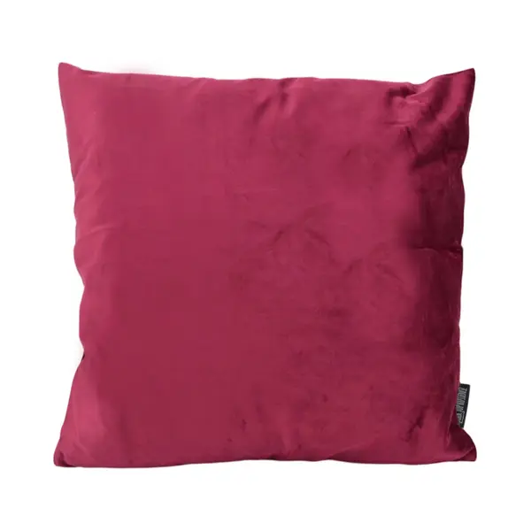 Gek op Kussens! Velvet Wijnrood / Bordeauxrood Kussenhoes | 45 X 45 Cm | Fluweel - Polyester thumbnail