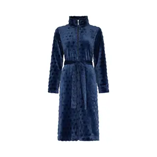 Blauwe Dames Badjas Pastunette Naomi - Blauw - Maat - M