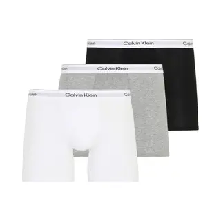 Calvin Klein Underwear Boxershorts Stone Grey / Zwart / Wit