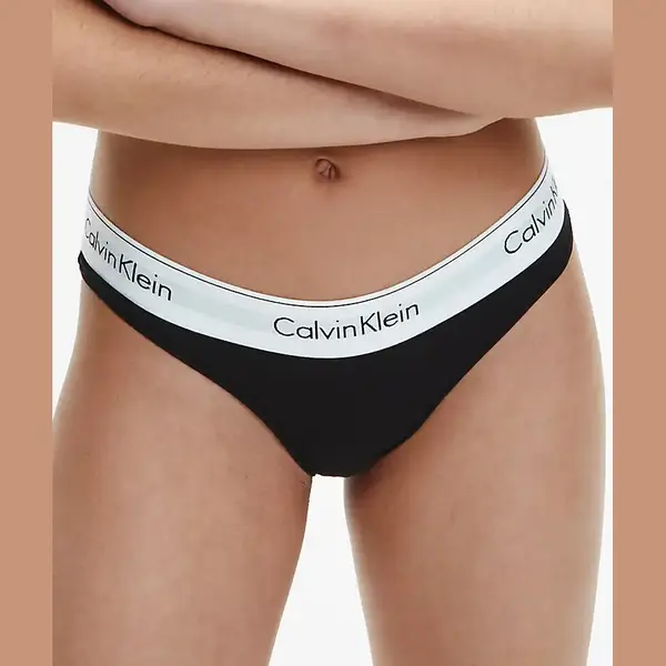 Calvin Klein Braziliaanse Vrouw 000qf5981e, Zwart thumbnail