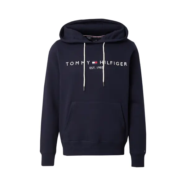 Tommy Hilfiger For Man. MW0MW10752 Sweatshirt Core Logo Navy (M), Casual, Polyester, Long Sleeve, Organic Cotton thumbnail