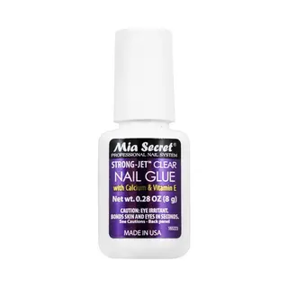Mia Secret Strong-Jet Transparante Nagellijm 8ML - Kwastje