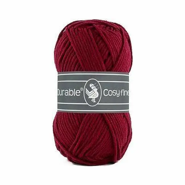 10 X Durable Cosy Fine Bordeaux (222) thumbnail