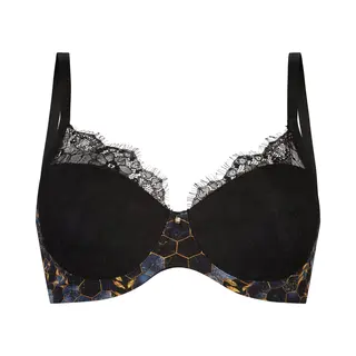 Untouched Bh Met Beugel - Ondergoed Dames - Duurzaam - Perfecte Pasvorm - Honeycomb Maat Xl