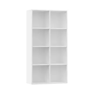 VidaXL Bücherregal/Sideboard Weiß 66×30×130 Cm Holzwerkstoff