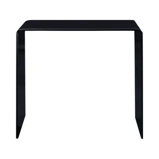 Couchtisch Schwarz 50x50x45 Cm Hartglas Vidaxl