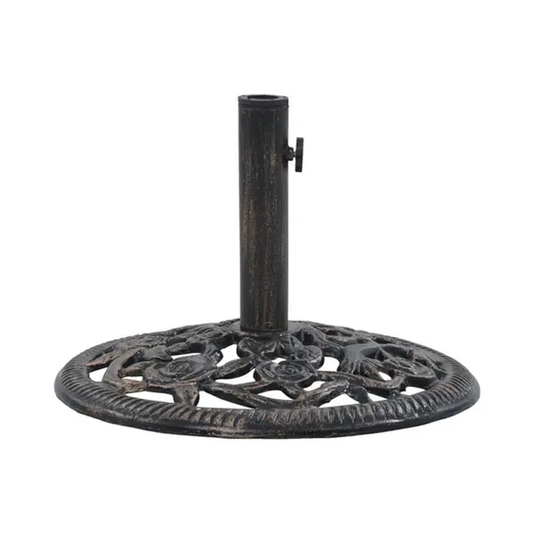 Sonnenschirmständer Bronze 12 Kg 48 Cm Gusseisen Vidaxl thumbnail