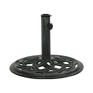 VidaXL Sonnenschirmständer Grün 9 Kg 40 Cm Gusseisen