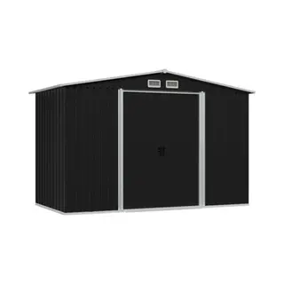 VidaXL Tuinberging 257x205x178 Cm Staal Antraciet