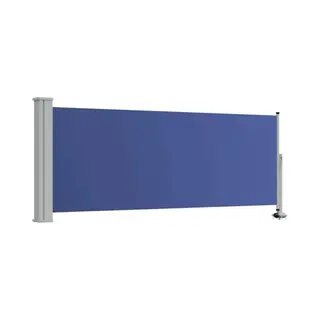 VidaXL Ausziehbare Seitenmarkise 100x300 Cm Blau