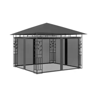 VidaXL Pavillon Mit Moskitonetz 3x3x2, 73 M Anthrazit 180 G/m²