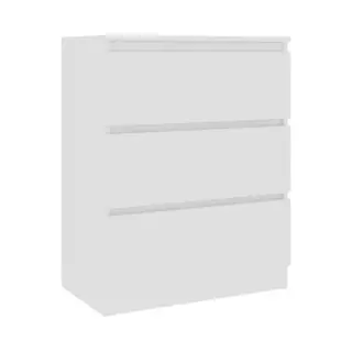 VidaXL Sideboard Weiß 60x35x76 Cm Holzwerkstoff