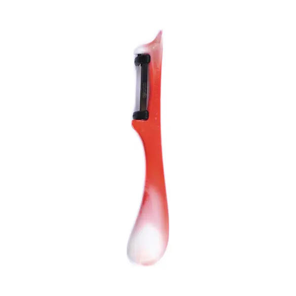 Solingen Dunschiller Star – Dubbel Mes – 19 Cm – Bi-Color – Wit Met Rood thumbnail