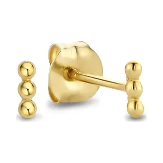 Isabel Bernard | 585er Gold Ohrknöpfe Damen | Rivoli | IB360193