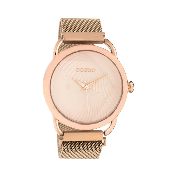 Oozoo Damen Armbanduhr Timepieces Analog Metall Rosegold UOC10697 Analoguhr thumbnail