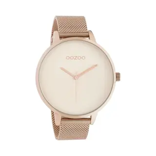 Oozoo Damen Armbanduhr Timepieces Analog Metall Rosegold UOC10864 Analoguhr