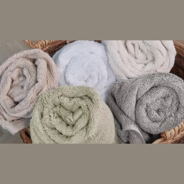 Beddinghouse Care Cotton Bamboo - Douchelaken - 70x140 Cm - Ecru thumbnail