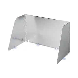 Proplus Kochwindschutz Aus 3 Teiligem Stahl Klappbar Und Ausziehbar 3770 X 32 X 28 Cm