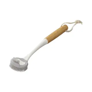ProPlus Siliconen Afwasborstel – 30, 5 Cm - Schoonmaakborstel - Afwasgereedschap - Zacht Voor Servies - Bamboe - Krasvrij - Hygiënisch