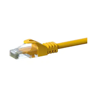 Danicom Cat 6 Netzwerkkabel U/Utp - 2 Meter - Gelb - Cca Netzwerkkabel, RJ45, RJ45 (200 Cm), Cat6, Cca