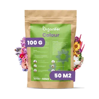 Organifer Plukbloemen Mengsel - 32 Soorten (100g, 50m2) - Snijbloemen - Snijbloemen Zaad - Bloemenweide - Inheemse Zaden - Bloemen - Bloemzaden - Bloemzaadjes -