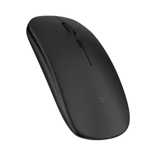 Trendfield Draadloze Muis - Oplaadbare Ergonomische Muis Met Stille Klik - Bluetooth - Zwart