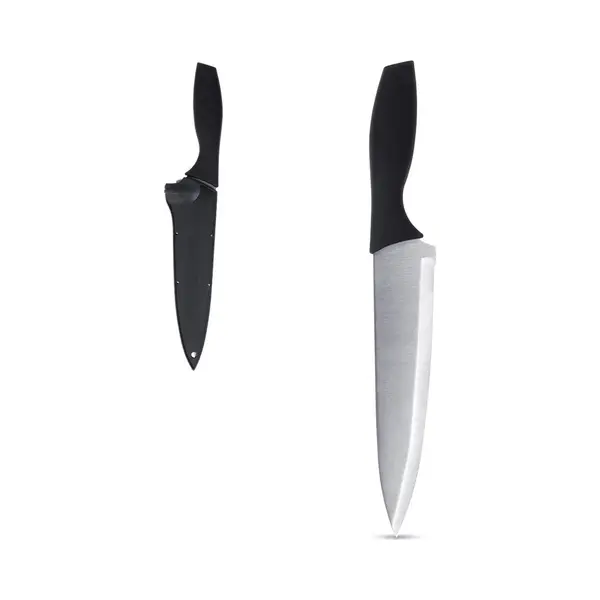 Excellent Houseware - Koksmes - 19 Cm - Roestvrij Staal - Met Osłona thumbnail