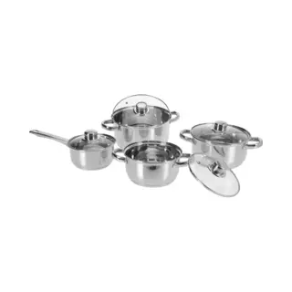 Excellent Houseware Pannenset Rvs 8 Delig -