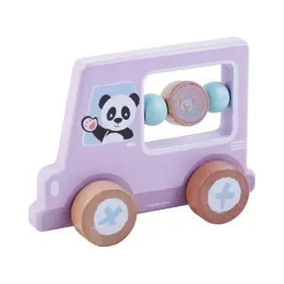 Studio Circus Houten Activiteitenauto Panda Paars