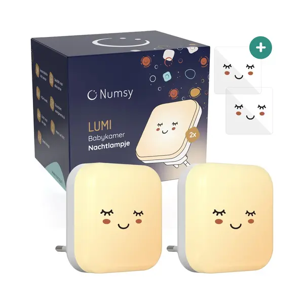 Numsy Babykamer Nachtlampje Stopcontact - Automatische Lichtsensor thumbnail