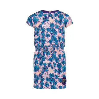 4PRESIDENT Meisjes Jurk - Sweet Flower Aop - Maat 98 - Meisjes Jurken