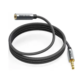 Mmobiel 3.5mm Audio Male To Female Jack Aux Kabel - 4-Polige Trrs Jacks - Aux To Aux Verlengkabel - Audio En Microfoon Functie - Geschikt Voor