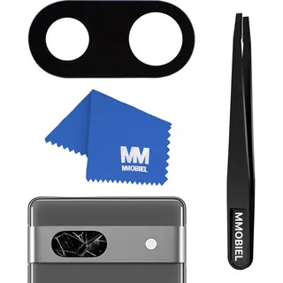 Mmobiel Back Rück Kamera Glas Linse Ersatz Kompatibel Mit Google Pixel 7a - Hinten Rückseite Camera Scheibe - Inkl. Kleber, Pinzette Und Touch